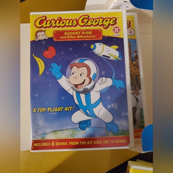 Boxed set of Curious George 4 DVDs $15 - Picture 5 of 7